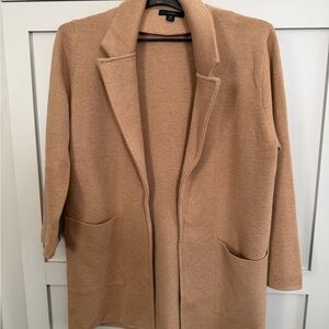 J. Crew Camel Open Front Cardigan